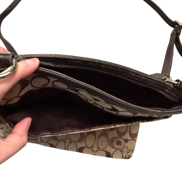 COACH Signature Canvas Crossbody - Picture 7 of 10